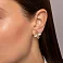 Серьги из красного золота (арт. 111431а) – изображение 2