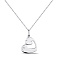 Серебряное колье Сердечки с фианитами (арт. 7507/2019) – изображение 1