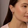 Серьги-кольца из красного золота (арт. 1091351/20) – изображение 3