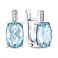 Серебряные серьги с топазом (арт. 7502/1078129Пг) – изображение 1