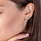 Серьги из белого золота с бриллиантами (арт. С011642010б) – изображение 2