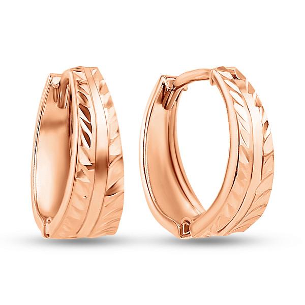 Серьги из красного золота (арт. 109798) – изображение 1