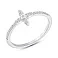 Серебряное кольцо Цветок с фианитами (арт. 7501/8264) – изображение 1
