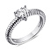Серебряное кольцо Сердце с фианитом (арт. 7501/6720) – изображение 1