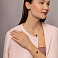 Золоті сережки Конюшина з оніксом (арт. 1101201/12о) – зображення 4