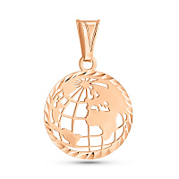 Золотий підвіс без каміння (арт. 424922/1)