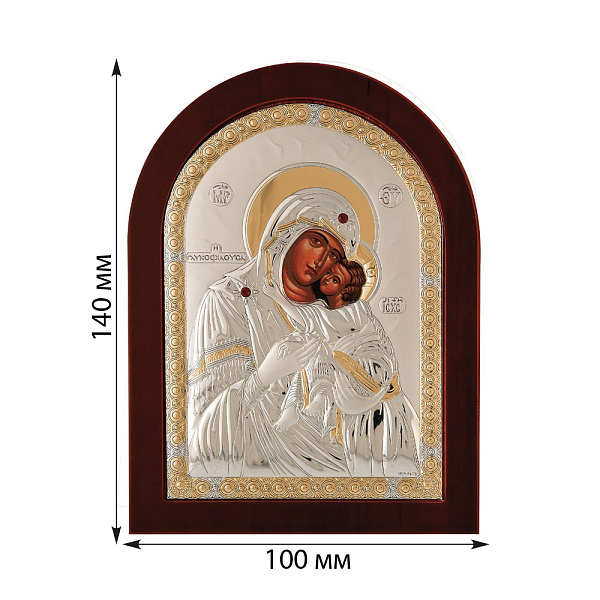 Ікона Пресвята Богородиця Елеуса (140х100 мм) (арт. MA/E1104DX) – зображення 2
