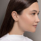 Золотые серьги-кольца (арт. 122600/15ж) – изображение 3