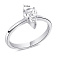 Серебряное кольцо с фианитами (арт. 7501/5833) – изображение 2