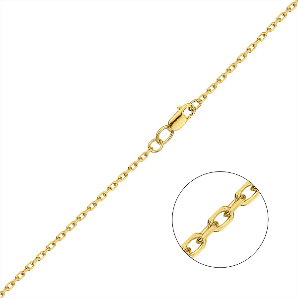 Цепочка из желтого золота плетения Якорное (арт. ц306204ж) – изображение 1