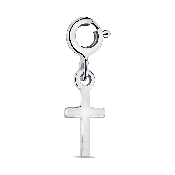 Серебряный кулон Крестик (арт. 7503/0469шпю) – изображение 1