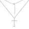 Серебряное колье с крестиком (арт. 7507/1701) – изображение 2
