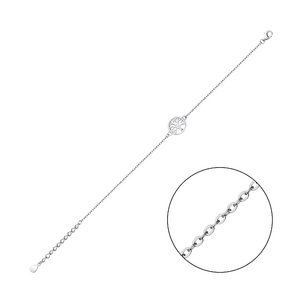 Серебряный браслет Дерево жизни (арт. 7509/3995) – изображение 1