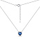 Серебряное колье с синим альпинитом (арт. 7507/648/2ас) – изображение 2