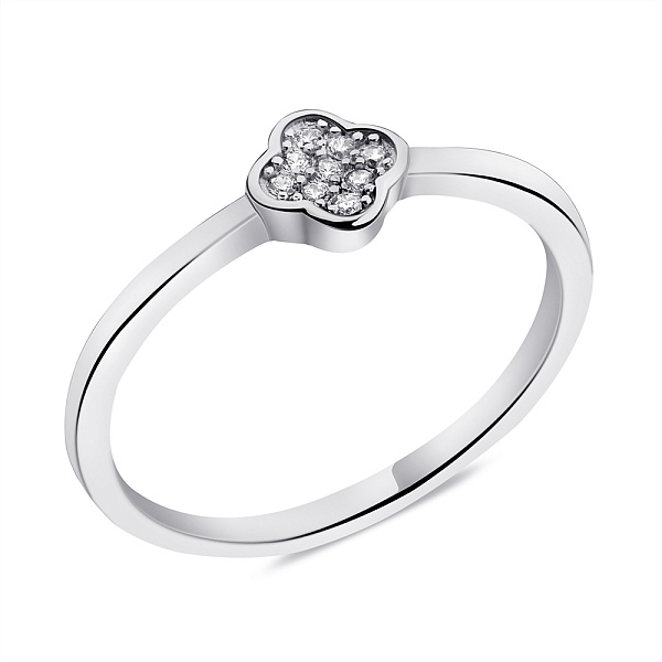 Серебряное кольцо с фианитами (арт. 7501/6570) – изображение 1