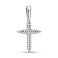 Серебряный кулон Крестик с фианитами (арт. 7503/2154/1) – изображение 1