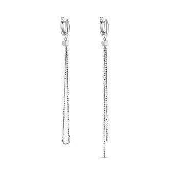 Фото Серебряные серьги с подвеской Trendy Style (арт. 7502/3859)