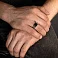 Серебряная печатка с ониксом (арт. 7906/0669.10о) – изображение 3