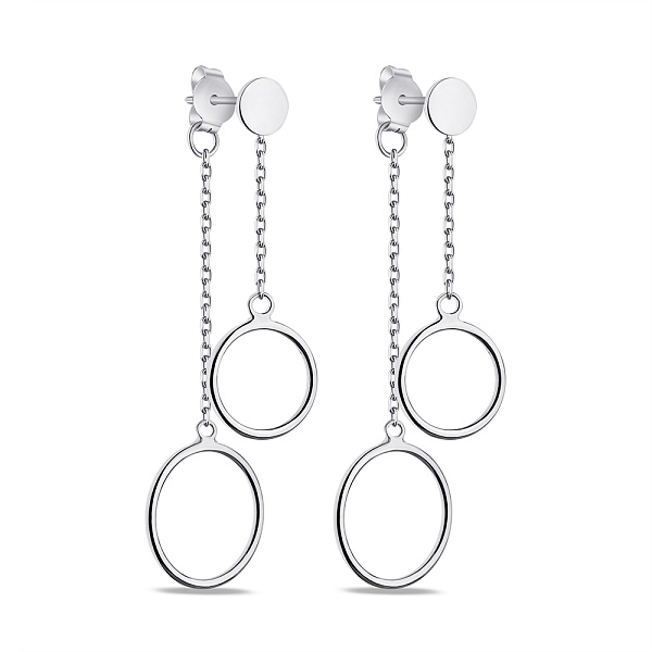 Срібні сережки Trendy Style з підвіскою (арт. 7518/С2/1056) – зображення 1