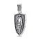 Серебряная ладанка с чернением (арт. 7917/3346-ч) – изображение 1