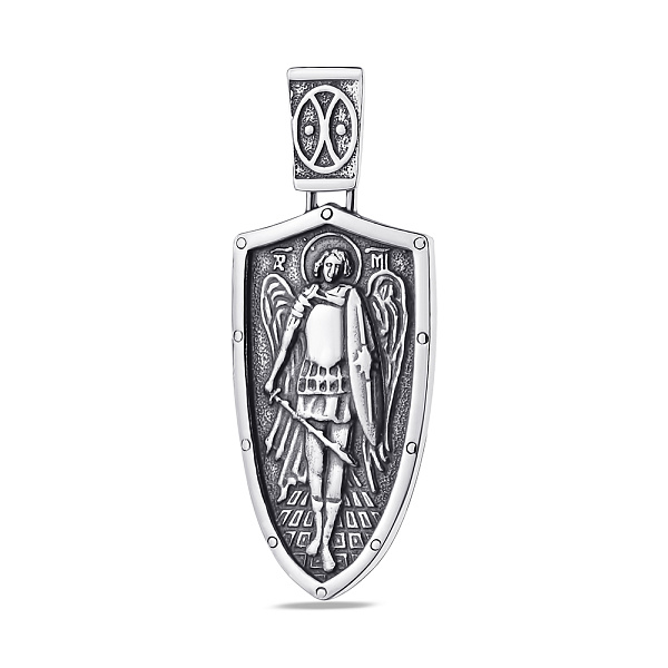 Серебряная ладанка с чернением (арт. 7917/3346-ч) – изображение 1