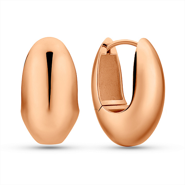 Серьги из красного золота (арт. 1092067) – изображение 1