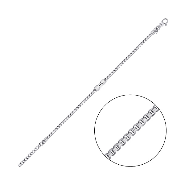 Серебряный браслет плетения Венецианское (арт. 7509/3899) – изображение 1