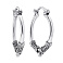 Серебряные серьги без камней (арт. 7902/2409) – изображение 1