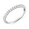 Серебряное двойное кольцо с фианитами (арт. 7501/8609) – изображение 3