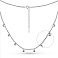 Серебряное колье (арт. 7507/1826) – изображение 1