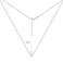 Серебряное колье с жемчугом (арт. 7507/2435жб) – изображение 3