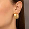 Серьги Francelli из желтого золота (арт. е1091986ж) – изображение 2