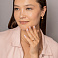 Серьги "Монеты" из красного золота (арт. 107879/1) – изображение 3