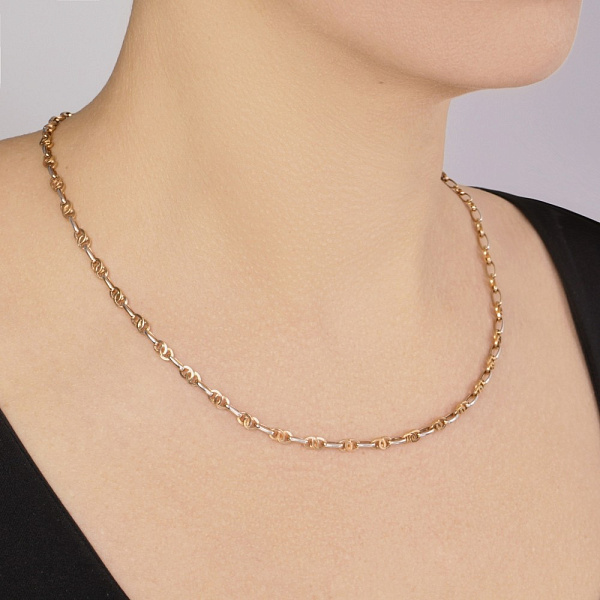 Золотое колье (арт. 351183кб) – изображение 3
