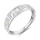 Серебряное кольцо с опалом (арт. 7501/4076Поб) – изображение 1