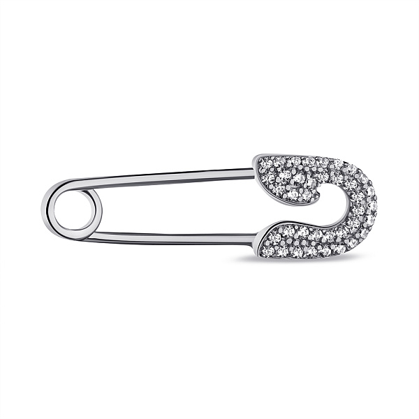 Серебряная булавка с фианитами (арт. 7511/161) – изображение 1