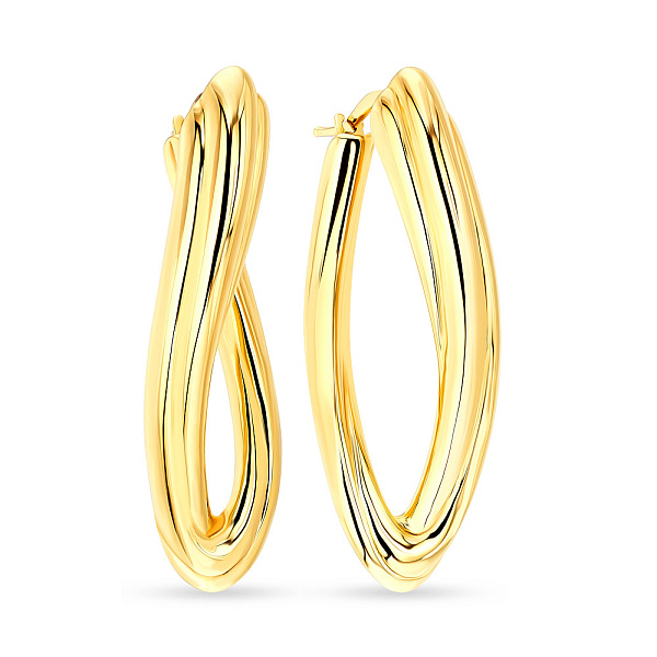 Серьги Francelli из желтого золота (арт. е108248/35ж) – изображение 1