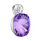 Серебряный кулон с фианитами (арт. 7503/2184607цф) – изображение 1
