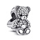 Серебряный шарм Мишка (арт. 7903/4355ч) – изображение 1