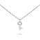 Серебряное колье Ключик с фианитом (арт. 7507/968) – изображение 1