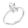 Серебряное кольцо с фианитами (арт. 7501/5970) – изображение 2