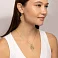 Серьги из желтого золота Francelli (арт. 1091330ж) – изображение 4
