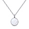 Серебряное колье с перламутром (арт. 7507/1516п) – изображение 1