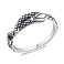 Серебряное кольцо "Змея" (арт. 7901/5893) – изображение 1