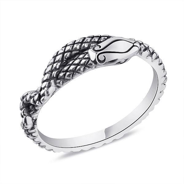 Серебряное кольцо "Змея" (арт. 7901/5893) – изображение 1