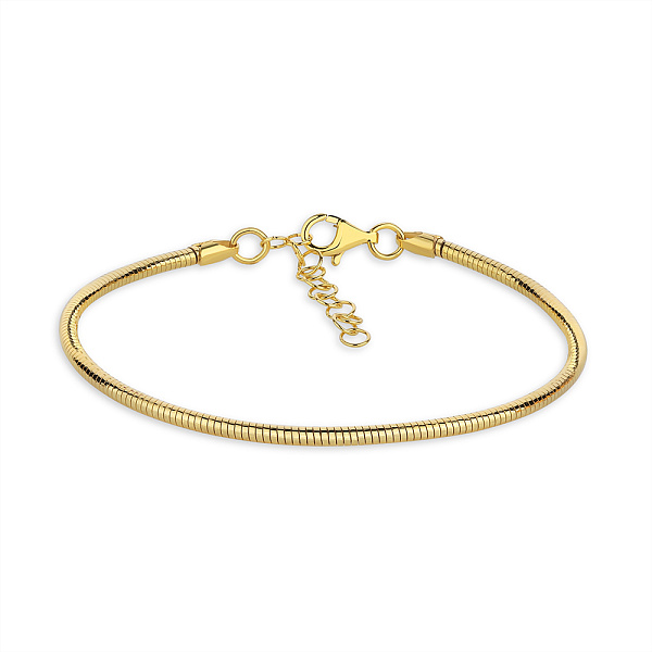 Серебряный браслет Trendy Style с желтым родированием (арт. 7509/3705ж) – изображение 1