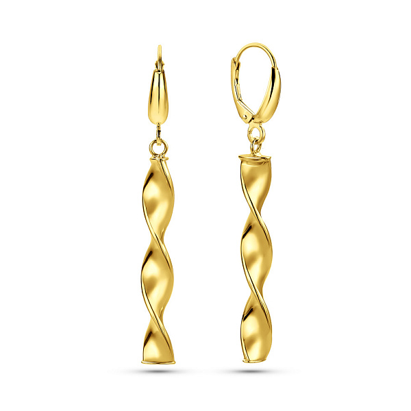 Серьги из желтого золота (арт. 1091628ж) – изображение 1