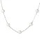 Серебряное колье с жемчугом (арт. 7507/1051жб) – изображение 1