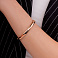 Жорсткий золотий браслет (арт. 320775/5) – зображення 2