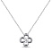 Серебряное колье с фианитом (арт. 7507/2135) – изображение 1